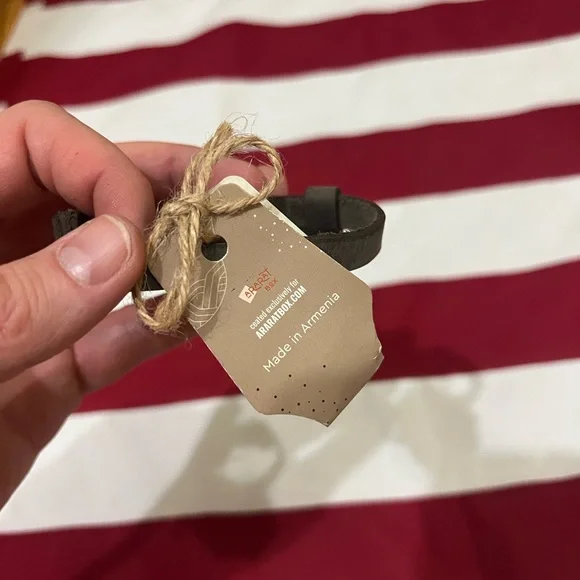 Leather Wrist Bracelet - Picture 9 of 14